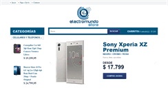 Desktop Screenshot of electromundostore.com